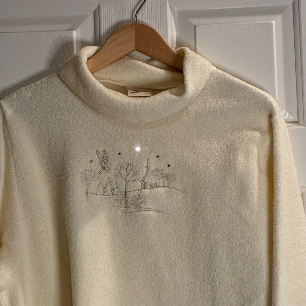 Artisan Cream Cowl Neck Sweater - Picture 2 of 12